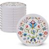 KADAX Set di 10 coperchi a Vite Twist-off Ø82 mm - coperchi di Ricambio in Metallo per barattoli 235-900ml per Conserve, marmellate e sottaceti, Chiusura ermetica
