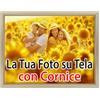 ConKrea - Quadro Personalizzato su Tela Canvas - Stampa la tua Foto su Tela con Cornice in Alta Definizione - Pronto da Appendere - 100x70 cm con Cornice
