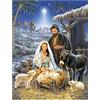Tanyang Cristiano Presepe Scena Poster Tela Stampe Gesù Nascita Parete Arte Pittura Immagini Natale Decorativo Regalo Casa Decor 60X90Cm Senza Telaio