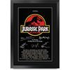 HWC Trading Jurassic Park A3 Incorniciato Firmato Regalo Visualizzazione Delle Foto Print Immagine Autografo Stampato Per Gli Appassionati Di Cinema