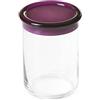 OMADA Barattolo in Plastica 1L, Contenitore Alto per Freschezza Alimenti | Ideale per Conservare Pasta, Biscotti, Sale, Caffè, Zucchero, 12x H15,5 cm, Collezione Trendy