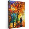 MuchoWow© Quadro Su Tela Grandi Dimensioni Quadri Moderni Soggiorno Stampa | 60x90 cm - Di Foto Decorazione Camera Letto Da Parete Con Cornice Dipinti Coppia - Amore - Foresta - Arte