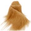 DoIove Tessuto in pelliccia sintetica per artigianato Zenzero, Peluche Shaggy Craft 5 x 170 cm per barba da Babbo Natale/gnomo fai-da-te, fursuit, costume cosplay di Halloween di Natale fatto a mano