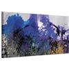 murando - Quadro Moderno per Soggiorno Grandi, Fiori Astratto, 90x30 cm | Chiodi Inclusi, 1 Pezzo, Murale Arte, Stampe da Parete, Resistenti Allo Sbiadimento, Produzione Europea