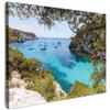 MuchoWow© Quadri Con Cornice Decorazione Quadri Per Camera Da Letto | 40x30 cm - Quadretti Da Parete Moderni Quadro Moderno Soggiorno Grande Foto Su TelaMare - Costa - Barche - Montagna