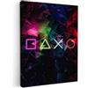 MuchoWow© Quadro Su Tela Grandi Dimensioni Quadri Moderni Soggiorno Stampa | 30x40 cm - Di Foto Decorazione Camera Letto Da Parete Con Cornice DipintiArte - Gaming - Neon - Moderno