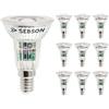 SEBSON Lampadina LED E14 5W - Set da 10-420lm, Bianca Calda 3000K | Equivalente a 50W - Non Dimmerabile - Angolo di Diffusione 46° - Lampadina LED 230V