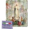 F.LLI BONELLA FRATELLI BONELLA - Quadro Madonna di Fatima Sagomato Vintage - Legno di Pioppo Spessore 8mm - Camera Da Letto 10.7 x 13.3 cm - 100% Made in Italy