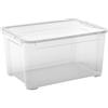 Kis Contenitore Organizzazione Spazi T-Box L Trasparente 47lt