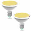 QIANYAN Lampada a LED bianca calda a spettro completo E27 per piante d'appartamento, luci guidate, lampadine per piante da interno, 200 lampadine a LED in crescita per giardino, confezione da 2
