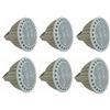 RZL-01 RZL - Faretto a LED, non dimmerabile, 24 V, MR16, equivalente alogena da 50 W, 3000 K/6000 K, 5 W GU5.3 MR16 24 V, angolo di illuminazione 45 gradi, confezione da 6 Bianco freddo.