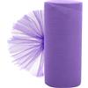 Penbinmall Rotolo di Tulle 30cm x 92M viola- Decorazione per Matrimoni in tulle, Runner da Tavola 100 Yards, Tessuto per DIY Tutu Gonna, Tabella, Craft, Fiocco, Decorazioni per Feste