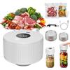 Caijin Sottovuoto Elettrico per Barattoli Mason, Macchina Sottovuoto per Barattoli Vetro LED Display, Mason Jar Vacuum Sealer Compatibile Standard & Largo, Macchina Vaccumatori Alimenti Portatile Conservare