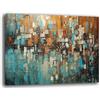 Printerland Quadro Moderno Soggiorno Astratto Industrial Quadri moderni da Parete XXL grande Stampa su tela Canvas Decorazione Murale muro Arredo Camera da letto Cucina (70x100 cm, 10)