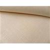 Aidalux Tessuto di lino Zweigart Dublin per ricamo | 25 ct | 10 fili/cm | Taglio Tela Puro lino per punto croce con schema 46 x 68 cm (crema 222)