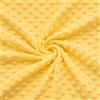 Generico Tessuto pile al metro 100 cm x 150 cm, tessuto pile goffrato, tessuti al metro, tessuti per cucire, tessuti e stoffe, stoffa per cucito (Giallo)