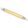 McShine - Faretto LED | LS-718 | 4 W, 450 lm, R7s, 360°, 78 mm, bianco caldo | per l'uso in lampade da lavoro e faretti