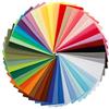 Guniata 50 pezzi di tessuto in cotone per patchwork, stoffe da cucire in cotone, colori vivaci, per matelassaggio, lavori manuali, decorazione fai da te (20x20cm)