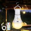 Kimjo E27 7 W Lampadina Ricaricabile USB C Con Telecomando, 3 Colore | Lampadina LED Batteria, Luminosità Regolabile, Senza Fili, Touch Control, Funzione Temporizzazione, Luci Di Emergenza