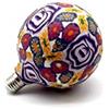 F BRIGHT ILUMINACIÓN DE DISEÑO LAMPADINA DECORATIVA LED SILICONE ROSA VIOLA Illuminazione calda portalampada E27 4W