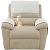 uyeoco Copribraccioli Fodera Per Bracciolo del Divano, Fodera Per Poggiatesta Per Sedia Reclinabile, Fodera Per Poltrona Impermeabile con Tasche, 1/2/3 Posto Copripoltrona Relax ( Color : 28# , Size : 2-seat