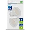 V-TAC Confezione da 2 Lampadine LED Gu10 6.5W, Faretto Spotlight Dimmerabili, 4000K