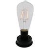 Lisher 1 lampadina solare a LED con di tungsteno, 2800 K, sensori di luce automatica, ?Ture luci notturne per lampada da giardino (7 cm)