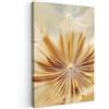 MuchoWow© Quadri Camera Da Letto Stampe Da Parete Quadro Su Tela Moderni | 60x90 cm - Decorazioni Murali Soggiorno Foto Quadretti Ingresso Casa Muro Dente di leone - Beige - Astratto - Moderno