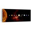 ARTTOR Stampe da Parete Moderne 100x40 cm Quadro su Tela Fantasy Spazio - 5377 | Solare Sistema Pianeti Quadro Decorativo Grande 1 pezzo Soggiorno Camera da Letto Arte da Parete Decorazione da Parete ARTTOR