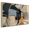 murando - Quadro Moderno per Soggiorno Grandi, Geometrico, 120x80 cm | Chiodi Inclusi, 1 Pezzo, Pannelli Decorativi per Pareti, Decorazione da Parete, Resistenti Allo Sbiadimento