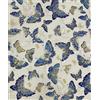Jukway Tessuto di cotone al metro, 50 x 145 cm, 100% cotone, motivo bronzante, stampa floreale, per cucito, trapuntatura, artigianato, tende, tappezzeria (09- Design, Beige)