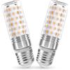 Liyade Lampadina E27 LED 10W, lampadina bianca calda 2700K 1400LM sostituisce la lampadina alogena 140W, E27 a pannocchia piccola a candela, non dimmerabile, AC 220-240V, Confezione da 2