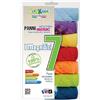 zerokappa PANNO IN MICROFIBRA MULTIUSO 'MAGNIFICI 7' - cm 30 x 30, Ideale per Pulizia Auto, Casa e Ufficio, Alta Assorbenza, Non Graffia né Lascia Aloni, Lavabile e Riutilizzabile