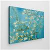 Giallobus - Quadro - Vincent Van Gogh - Art Van Gogh - Tela Standard - 50x35-03 - Fiori di mandorlo - Pronto da appendere - Quadri moderni per la casa