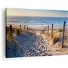 ARTTOR Moderno Quadro su Tela 70x50 cm Stampe da Parete Paesaggi Marino - 3612 | Mare Spiaggia Duna Quadro Decorativo Piccolo 1 pezzo Soggiorno Camera da Letto Arte da Parete Decorazione da Parete ARTTOR