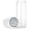 Glowdora Lattine Di Plastica Vuote Da 250/300/330/500 Ml Con Coperchio, Contenitori Per Succhi E Frullati Per Animali Domestici, Diametro 55 Mm Per Sigillatrice, Bottiglie Boba Commerciali 330ml/5.7in(300sets)
