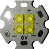 PIGLOLKINY 7070 20W 3.6V 6.8V 12V hanno condotto la luce del chip White7500K dell'emettitore LED XHP70.2 con PCB in alluminio da 20 mm(6V-7.2V-20W,6000)