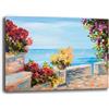 Printerland Quadro MARE 70x100 cm Moderno Effetto Dipinto Quadri moderni Soggiorno Stampa su tela Canvas Decorazione Murale muro Arredo Camera da letto Cucina (70x100 cm, 2)