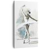 ARTTOR Moderno Quadro su Tela 45x80 cm Verticale Persone Moda - 4953 | Ballerina Ballare Donna Quadro Decorativo Piccolo Soggiorno Camera da Letto Decorazione da Parete Arte da Parete ARTTOR