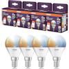 OSRAM SMART LED P40 Miniball E14 4,9W ZigBee Bianco Regolabile | SMART+ ZIGBEE Tunable White Classic, LED Lamps, bianco, 20000 h, confezione da 1