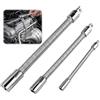 Rairsky Set 3 Prolunga Flessibile per Avvitatore, 1/2, 1/4, 3/8 Barre Metalliche | Metalliche Estensione Flessibile Portatili, Prolunga per Impatto Flessibili per Riparazioni Auto Industria e Lavori Domestici