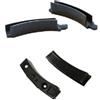ROGIAMSTORE Tappi di Copertura Laterali in PVC per Tapparelle Avvolgibili PVC Alluminio e Acciaio | Accessori di Ricambio per Stecche Tapparelle | Personalizzabile | 10 Tappi: 5x tappi Sx + 5x tappi Dx