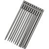 bayidun 11 Pz Torx Inserti per Avvitatore, 150mm Punte Magnetiche per Cacciavite | T6-T40, Attacco da 1/4, Acciaio S2, Set di Inserti Torx per avvitatori a impulsi