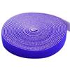 Techly 306547 Rotolo di Feltro Adesivo Fermacavi Lunghezza 25 m Larghezza 10 mm Blu Blu