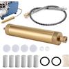 Mocoli Filtro Compressore D'Aria, Regolatore Separatore Olio-Acqua Kit Filtro Compressore D'Aria Da 17 Pezzi Q35 Pcp Pompa Filtro Aria Separatore Acqua E Olio Separatore Acqua Compressore