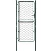 vidaXL Cancello da Giardino in Acciaio 100x200 cm Verde