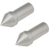 ECSiNG Confezione da 2 Contropunta Rotante per Mini-Tornio Gambo 8 mm Compatibile con Mini-Torni per Tornitura di Penne e Fai-da-te