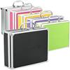 ECI AR Carry Box piccola scatola in alluminio, valigetta vuota 260 x 210 x 80 mm, alluminio/nero