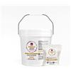 Materiamadre GRASSELLO DI CALCE IN SECCHI 22 KG TINTA TEMPERA PITTURA + AMIDO RISO WAXY + RICETTE PER PITTURA CALCE