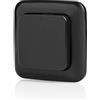 Smartwares Interruttore da Parete Senza Fili - per Esterni - Funzionamento a Batteria - Plug & Connect - Smartwares - SH4-90160, Nero